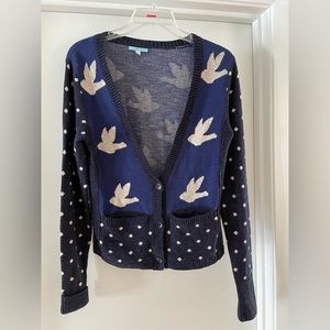 Anthropologie cardigan (Leif notes)